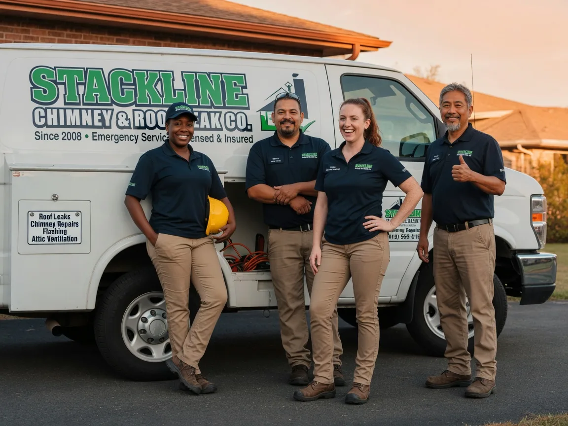 Chimney flashing repair company in Ormsby, MN